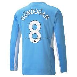 Manchester City Ilkay Gündogan 8 Hemma Fotbollströja 2021-2022 Långärmad Manchester City Ilkay Gündogan 8 Hemma Fotbollströja 2021-2022 Långärmad