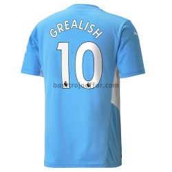 Manchester City Jack Grealish 10 Hemma Fotbollströja 2021-2022 Kortärmad Manchester City Jack Grealish 10 Hemma Fotbollströja 2021-2022 Kortärmad