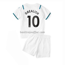 Manchester City Jack Grealish 10 Barn Borta Fotbollströja 2021-2022 Kortärmad Manchester City Jack Grealish 10 Barn Borta Fotbollströja 2021-2022 Kortärmad