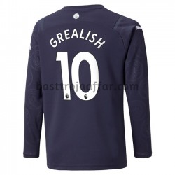 Manchester City Jack Grealish 10 Fjärde Fotbollströja 2021-2022 Långärmad Manchester City Jack Grealish 10 Fjärde Fotbollströja 2021-2022 Långärmad
