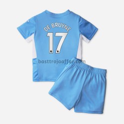 Manchester City Kevin De Bruyne 17 Barn Hemma Fotbollströja 2021-2022 Kortärmad Manchester City Kevin De Bruyne 17 Barn Hemma Fotbollströja 2021-2022 Kortärmad