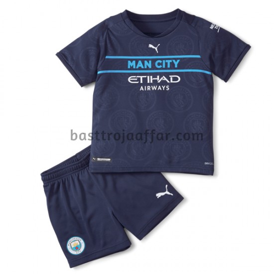 Manchester City Barn Tredje Fotbollströja 2021-2022 Kortärmad