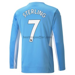 Manchester City Raheem Sterling 7 Hemma Fotbollströja 2021-2022 Långärmad Manchester City Raheem Sterling 7 Hemma Fotbollströja 2021-2022 Långärmad