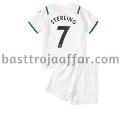 Manchester City Raheem Sterling 7 Barn Borta Fotbollströja 2021-2022 Kortärmad Manchester City Raheem Sterling 7 Barn Borta Fotbollströja 2021-2022 Kortärmad