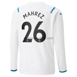 Manchester City Riyad Mahrez 26 Borta Fotbollströja 2021-2022 Långärmad Manchester City Riyad Mahrez 26 Borta Fotbollströja 2021-2022 Långärmad