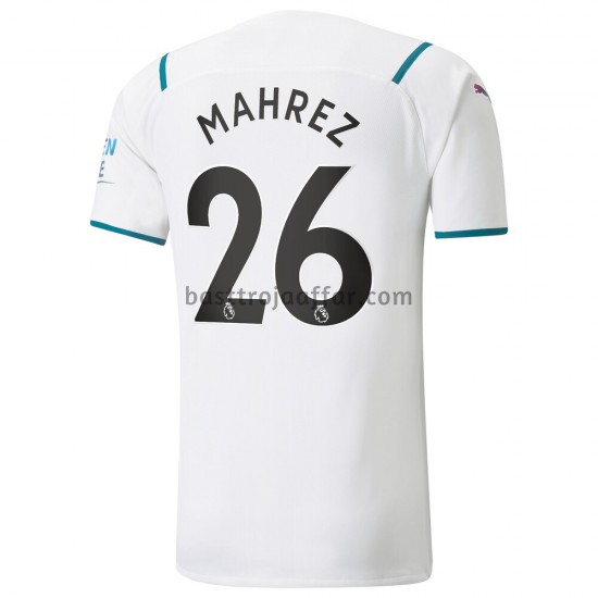 Manchester City Riyad Mahrez 26 Borta Fotbollströja 2021-2022 Kortärmad