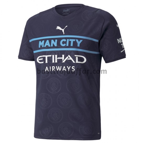 Manchester City Tredje Fotbollströja 2021-2022 Kortärmad