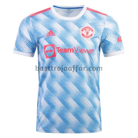 Manchester United Borta Fotbollströja 2021-2022 Kortärmad