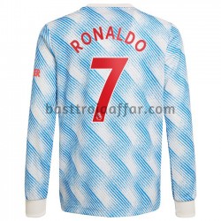 Manchester United Cristiano Ronaldo 7 Borta Fotbollströja 2021-2022 Långärmad Manchester United Cristiano Ronaldo 7 Borta Fotbollströja 2021-2022 Långärmad