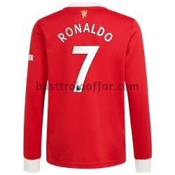 Manchester United Cristiano Ronaldo 7 Hemma Fotbollströja 2021-2022 Långärmad Manchester United Cristiano Ronaldo 7 Hemma Fotbollströja 2021-2022 Långärmad