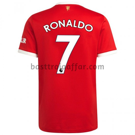 Manchester United Cristiano Ronaldo 7 Hemma Fotbollströja 2021-2022 Kortärmad