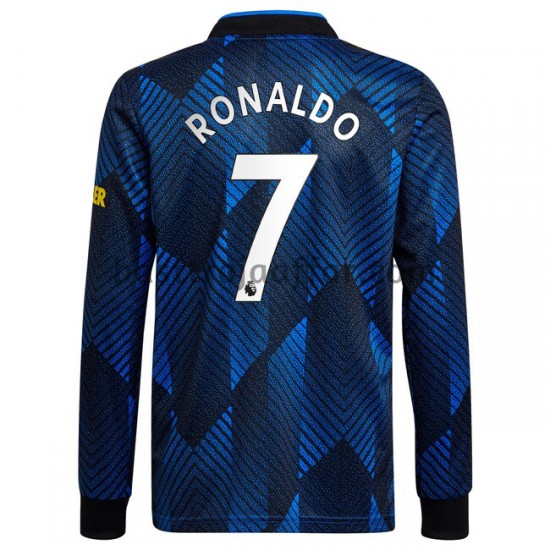 Manchester United Cristiano Ronaldo 7 Tredje Fotbollströja 2021-2022 Långärmad