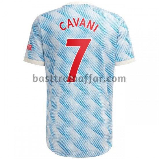 Manchester United Edinson Cavani 7 Borta Fotbollströja 2021-2022 Kortärmad