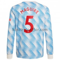 Manchester United Harry Maguire 5 Borta Fotbollströja 2021-2022 Långärmad Manchester United Harry Maguire 5 Borta Fotbollströja 2021-2022 Långärmad