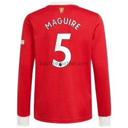 Manchester United Harry Maguire 5 Hemma Fotbollströja 2021-2022 Långärmad Manchester United Harry Maguire 5 Hemma Fotbollströja 2021-2022 Långärmad