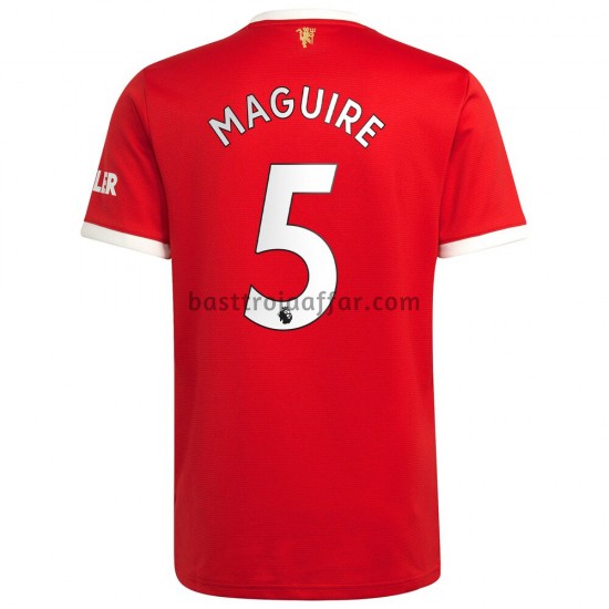 Manchester United Harry Maguire 5 Hemma Fotbollströja 2021-2022 Kortärmad