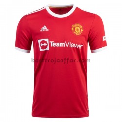Manchester United Hemma Fotbollströja 2021-2022 Kortärmad Manchester United Hemma Fotbollströja 2021-2022 Kortärmad