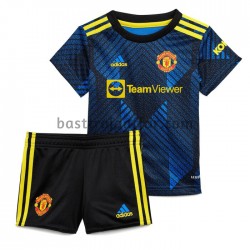 Manchester United Barn Tredje Fotbollströja 2021-2022 Kortärmad Manchester United Barn Tredje Fotbollströja 2021-2022 Kortärmad