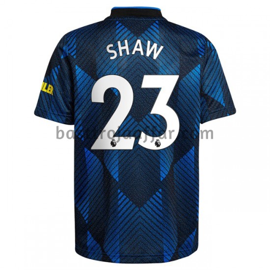 Manchester United Luke Shaw 23 Tredje Fotbollströja 2021-2022 Kortärmad