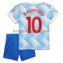 Manchester United Marcus Rashford 10 Barn Borta Fotbollströja 2021-2022 Kortärmad Manchester United Marcus Rashford 10 Barn Borta Fotbollströja 2021-2022 Kortärmad