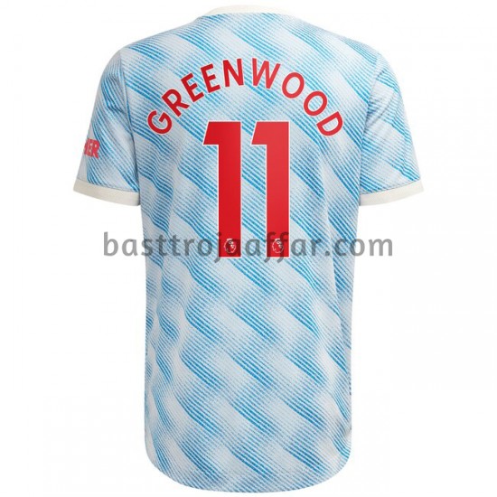 Manchester United Mason Greenwood 11 Borta Fotbollströja 2021-2022 Kortärmad