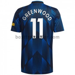 Manchester United Mason Greenwood 11 Tredje Fotbollströja 2021-2022 Kortärmad Manchester United Mason Greenwood 11 Tredje Fotbollströja 2021-2022 Kortärmad