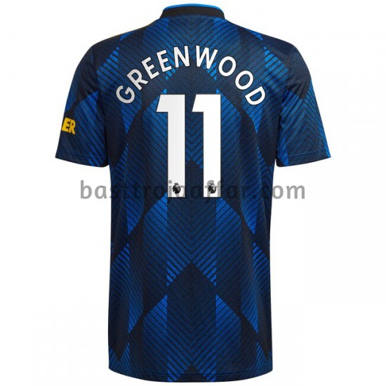 Manchester United Mason Greenwood 11 Tredje Fotbollströja 2021-2022 Kortärmad