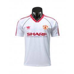 Manchester United Retro Borta Fotbollströja 1988 Kortärmad