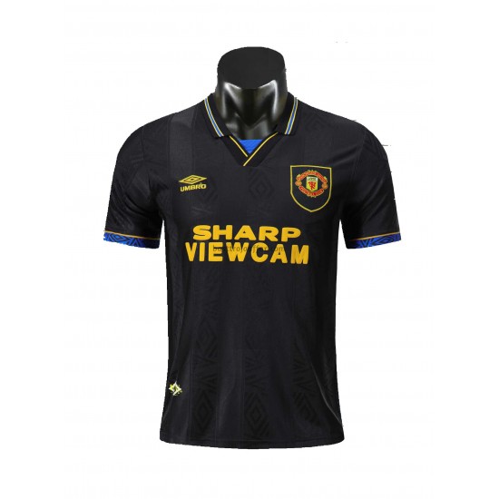 Manchester United Retro Borta Fotbollströja 1994 Kortärmad