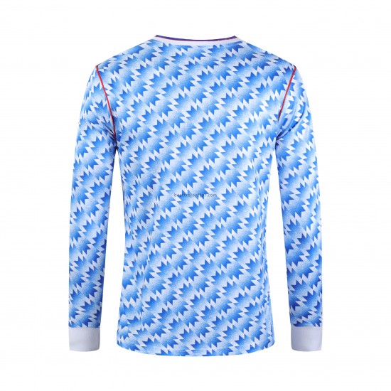 Manchester United Retro Hemma Fotbollströja 1992 Långärmad