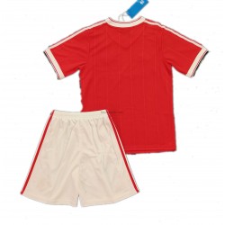 Manchester United Retro Barn-Hemma Fotbollströja 1984 Kortärmad