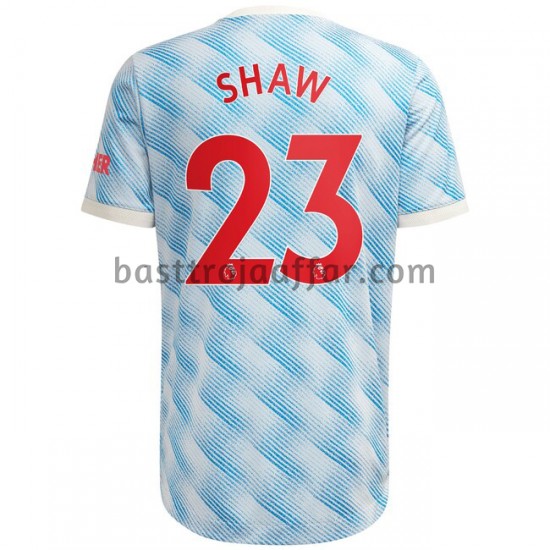 Manchester United Shaw 23 Borta Fotbollströja 2021-2022 Kortärmad