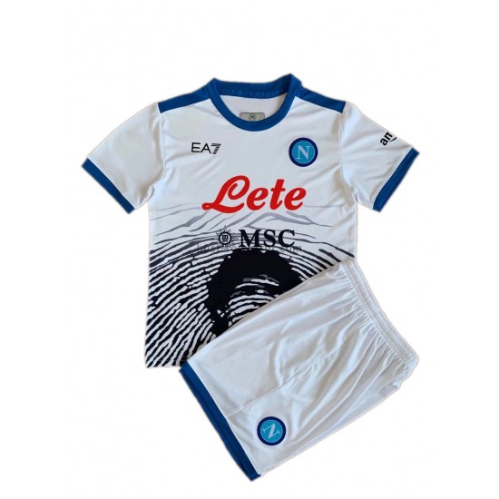 SSC Napoli Special 3 Barn Hemma Fotbollströja 2021-2022 Kortärmad