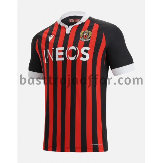 OGC Nice Hemma Fotbollströja 2021-2022 Kortärmad