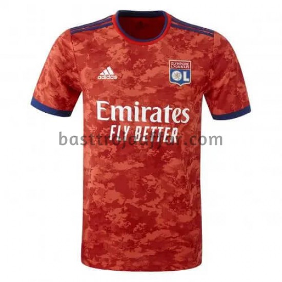 Olympique lyonnais Borta Fotbollströja 2021-2022 Kortärmad