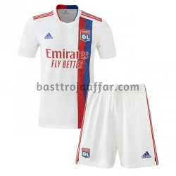 Olympique lyonnais Barn Hemma Fotbollströja 2021-2022 Kortärmad