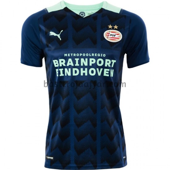 PSV Eindhoven Borta Fotbollströja 2021-2022 Kortärmad