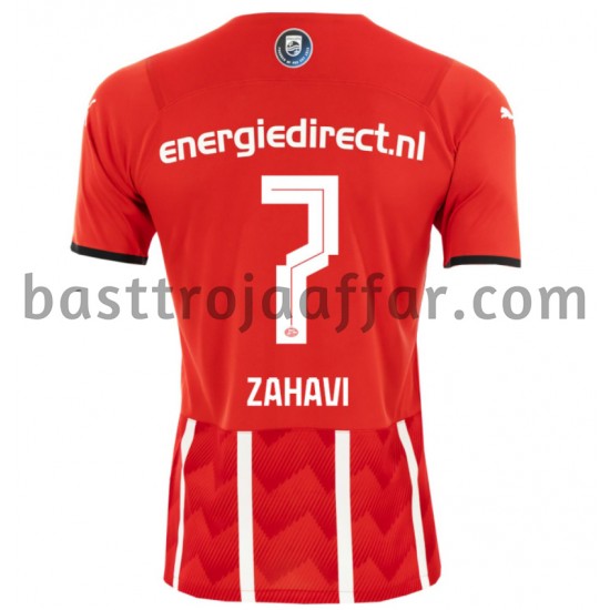 PSV Eindhoven Eran Zahavi 7 Hemma Fotbollströja 2021-2022 Kortärmad