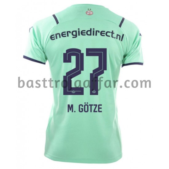 PSV Eindhoven Mario Götze 27 Tredje Fotbollströja 2021-2022 Kortärmad