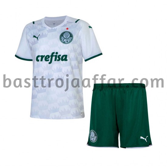 Palmeiras Barn Borta Fotbollströja 2021-2022 Kortärmad