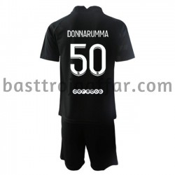 Paris Saint-Germain Målvakt Gianluigi Donnarumma 50 Barn Borta Fotbollströja 2021-2022 Kortärmad
