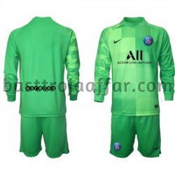 Paris Saint-Germain Målvakt Barn Tredje Fotbollströja 2021-2022 Långärmad Paris Saint-Germain Målvakt Barn Tredje Fotbollströja 2021-2022 Långärmad