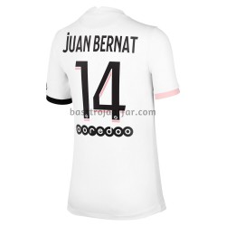 Paris Saint-Germain Juan Bernat 14 Borta Fotbollströja 2021-2022 Kortärmad Paris Saint-Germain Juan Bernat 14 Borta Fotbollströja 2021-2022 Kortärmad