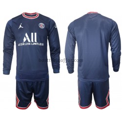 Paris Saint-Germain Barn Hemma Fotbollströja 2021-2022 Långärmad Paris Saint-Germain Barn Hemma Fotbollströja 2021-2022 Långärmad