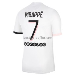Paris Saint-Germain Kylian Mbappé 7 Borta Fotbollströja 2021-2022 Kortärmad Paris Saint-Germain Kylian Mbappé 7 Borta Fotbollströja 2021-2022 Kortärmad