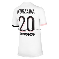 Paris Saint-Germain Layvin Kurzawa 20 Borta Fotbollströja 2021-2022 Kortärmad Paris Saint-Germain Layvin Kurzawa 20 Borta Fotbollströja 2021-2022 Kortärmad