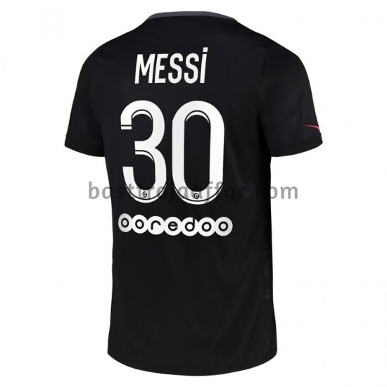 Paris Saint-Germain Lionel Messo 30 Tredje Fotbollströja 2021-2022 Kortärmad