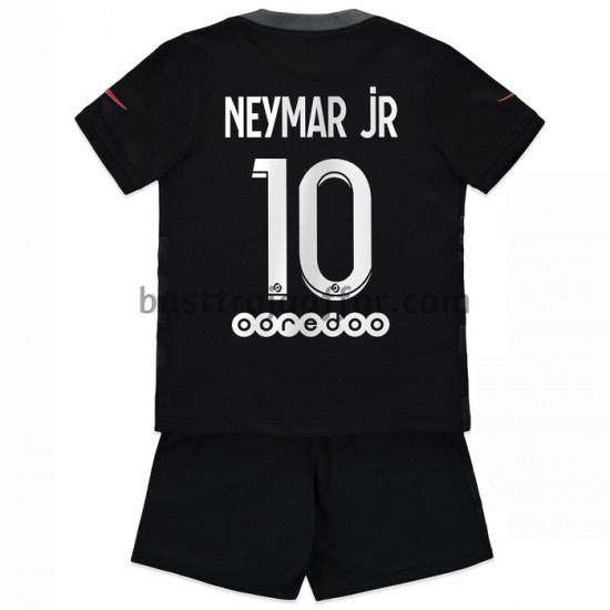Paris Saint-Germain Neymar JR 10 Barn Tredje Fotbollströja 2021-2022 Kortärmad