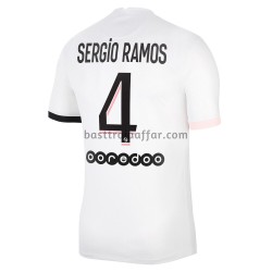 Paris Saint-Germain Sergio Ramos 4 Borta Fotbollströja 2021-2022 Kortärmad Paris Saint-Germain Sergio Ramos 4 Borta Fotbollströja 2021-2022 Kortärmad