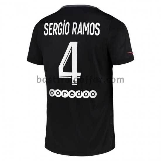 Paris Saint-Germain Sergio Ramos 4 Tredje Fotbollströja 2021-2022 Kortärmad